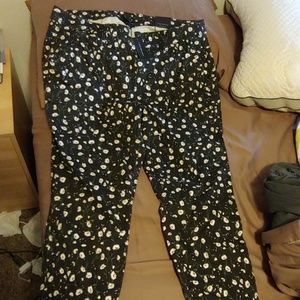 Mid rise skinny pants